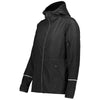 Holloway Women's Black Packable Full Zip Jacket