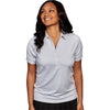 Vansport Women's Grey/White Pro Eagle Polo