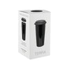 ETS Black Terra Tumbler with Aqua Lid -16 oz