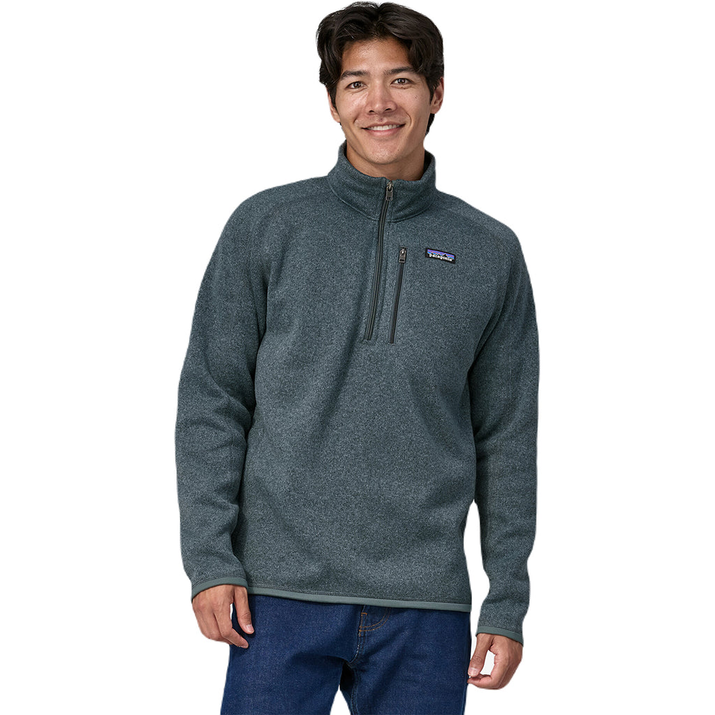 Patagonia Men's Nouveau Green Better Sweater 1/4 Zip Fleece