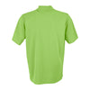 Vansport Men's Lime Omega Solid Mesh Tech Polo