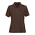 Vansport Women's Brown Omega Solid Mesh Tech Polo