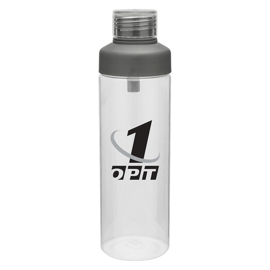 H2Go Storm Grey Strap Bottle