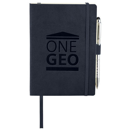 JournalBook Navy Revello Soft Bound Notebook (pen sold separately)