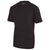 Augusta Sportswear Men's Black Shadow Tonal Heather Short-Sleeve Training T-Shirt