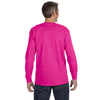 Jerzees Men's Cyber Pink 5.6 Oz Dri-Power Active Long-Sleeve T-Shirt