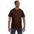 Jerzees Men's Chocolate 5.6 Oz Dri-Power Active T-Shirt