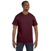 Jerzees Men's Maroon 5.6 Oz Dri-Power Active T-Shirt