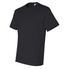 Jerzees Men's Black Dri-Power 50/50 T-Shirt with a Pocket