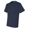 Jerzees Men's J. Navy Dri-Power 50/50 T-Shirt with a Pocket