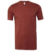 Bella + Canvas Rust Unisex Jersey T-Shirt