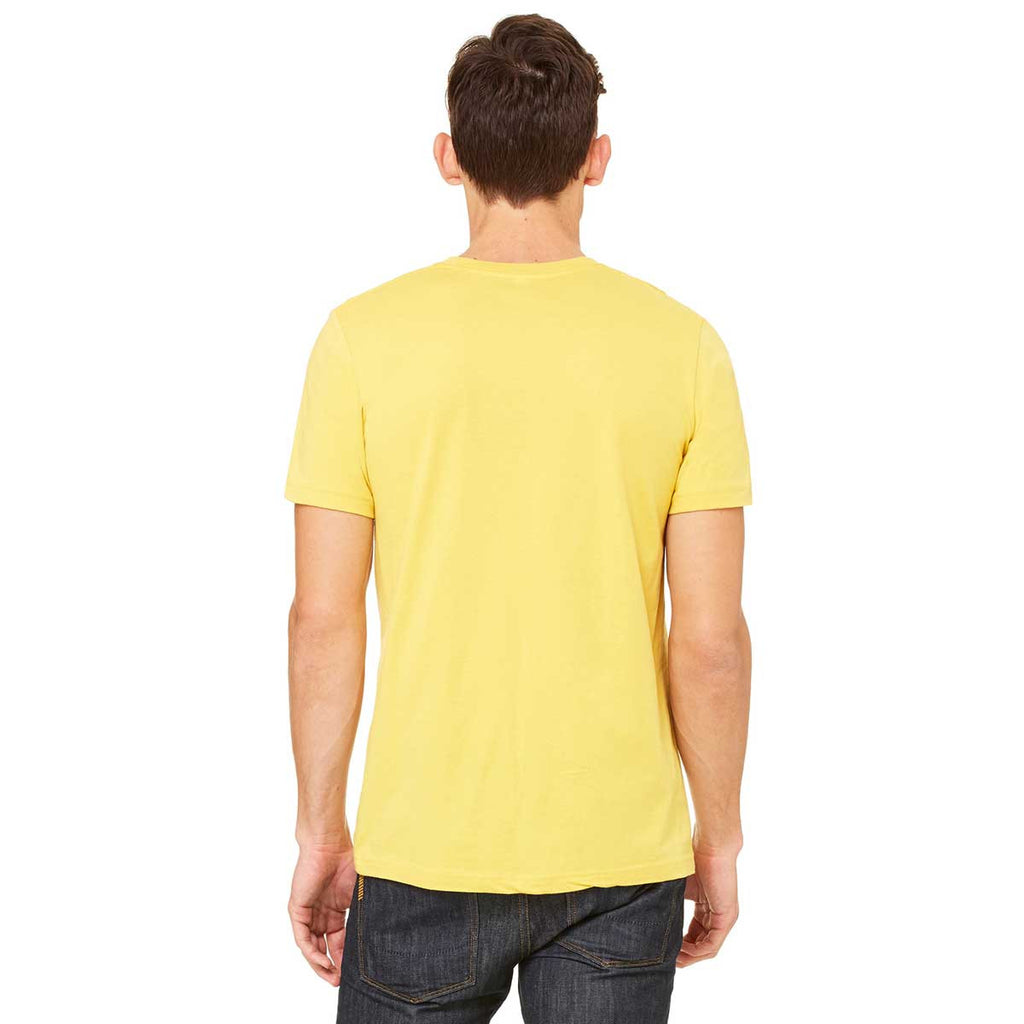 Bella + Canvas Unisex Maize Yellow Jersey Short-Sleeve T-Shirt