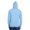 Threadfast Apparel Unisex Royal Triblend Full-Zip Light Hoodie