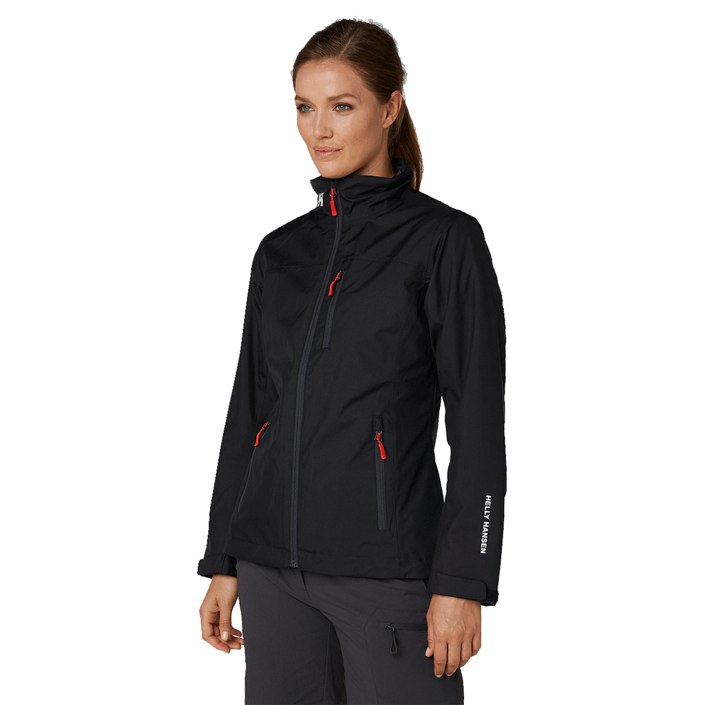 Helly Hansen Women's Black Crew Midlayer Jacket