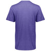 Augusta Sportswear Men's Purple Heather Tri-Blend Tee