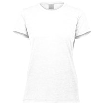 Augusta Sportswear Women's White Tri-Blend Tee