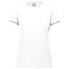 Augusta Sportswear Women's White Tri-Blend Tee