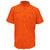 BAW Men's Orange Short Sleeve Fishing Shirt