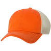 Sportsman Tangerine/Stone Contrast Stitch Mesh Cap