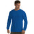 Antigua Men's Royal Long Sleeve Crew Tee