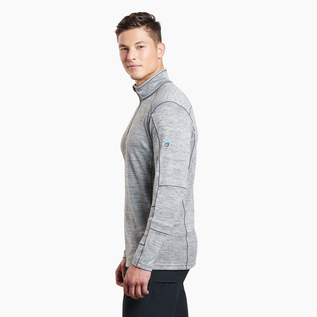 KUHL Men's Cloud Grey Alloy Quarter Zip