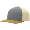 Richardson Heather/Grey/Birch/Amber/Gold Tri Lifestyle Structured Twill Back Trucker Hat