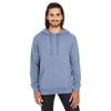 Threadfast Unisex Denim Heather Triblend French Terry Hoodie