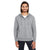 Threadfast Unisex Charcoal Heather Triblend French Terry Full-Zip