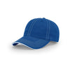 Richardson Royal/White Lifestyle Unstructured Washed Chino Sandwich Visor Cap