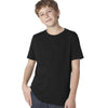 Next Level Boy's Black Premium Short-Sleeve Crew Tee