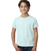 Next Level Boy's Ice Blue CVC Crew Tee