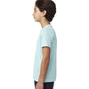 Next Level Boy's Ice Blue CVC Crew Tee