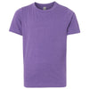 Next Level Boy's Purple Rush CVC Crew Tee