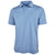 Charles River Men's Royal Heathered Eco-Logic Stretch Polo