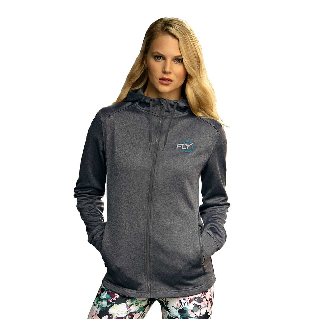 Vantage Women's Dark Grey Street Hoodie