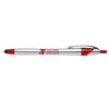 Hub Pens Red Javalina Chrome Stylus