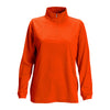 Vansport Women's Orange Mesh 1/4-Zip Tech Pullover