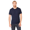 Bella + Canvas Unisex Solid Navy Triblend Short-Sleeve T-Shirt