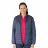 Edwards Unisex Navy Puffer Full Zip Packable Jacket