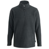 Edwards Unisex Dark Grey Unisex Microfleece Quarter Zip