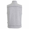 Edwards Men's Athletic Grey Sweater Knit Fleece Vest with Pockets