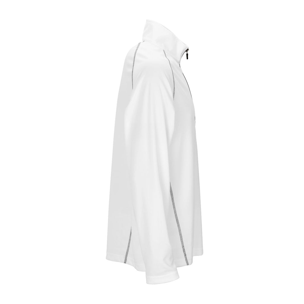 Vantage Men's White Performance Pullover