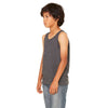 Bella + Canvas Youth Dark Grey Heather Jersey Tank