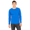 Bella + Canvas Men's True Royal Jersey Long-Sleeve T-Shirt