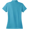 Nike Women's Bright Blue Dri-FIT Short Sleeve Micro Pique Polo