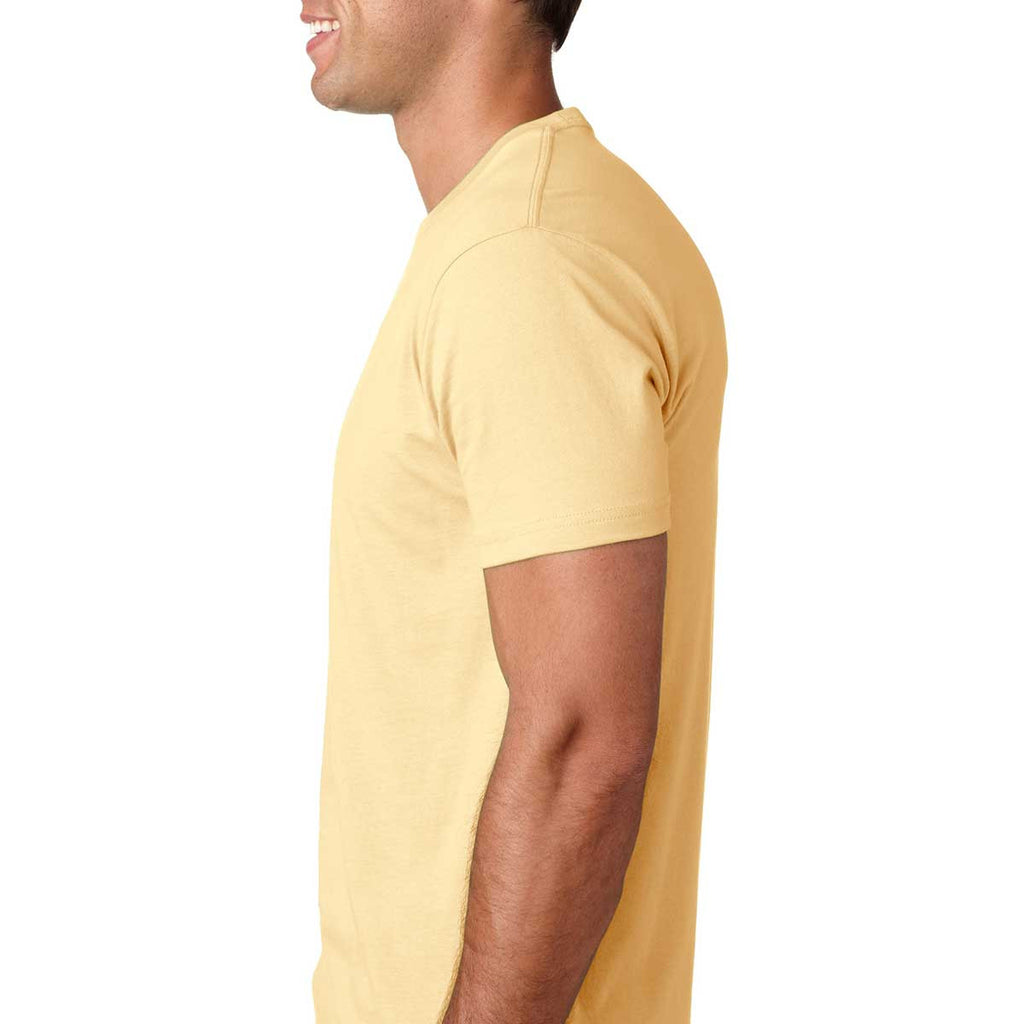 Next Level Men's Banana Cream Premium Fitted Short-Sleeve Crew