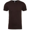 Next Level Men's Dark Chocolate Premium Fitted Short-Sleeve Crew