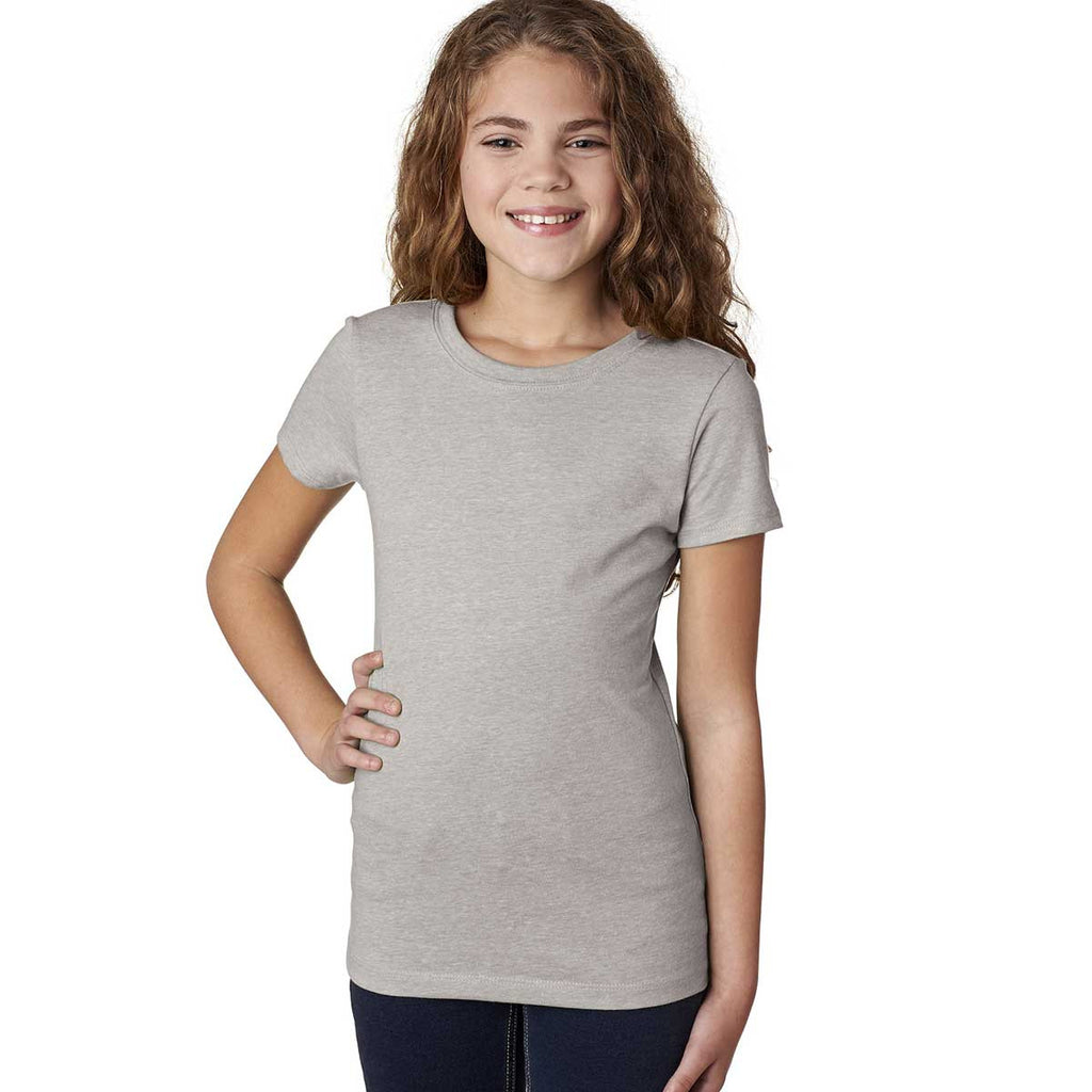 Next Level Girl's Silk Princess CVC Tee