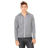 Bella + Canvas Unisex Deep Heather Full-Zip Hoodie