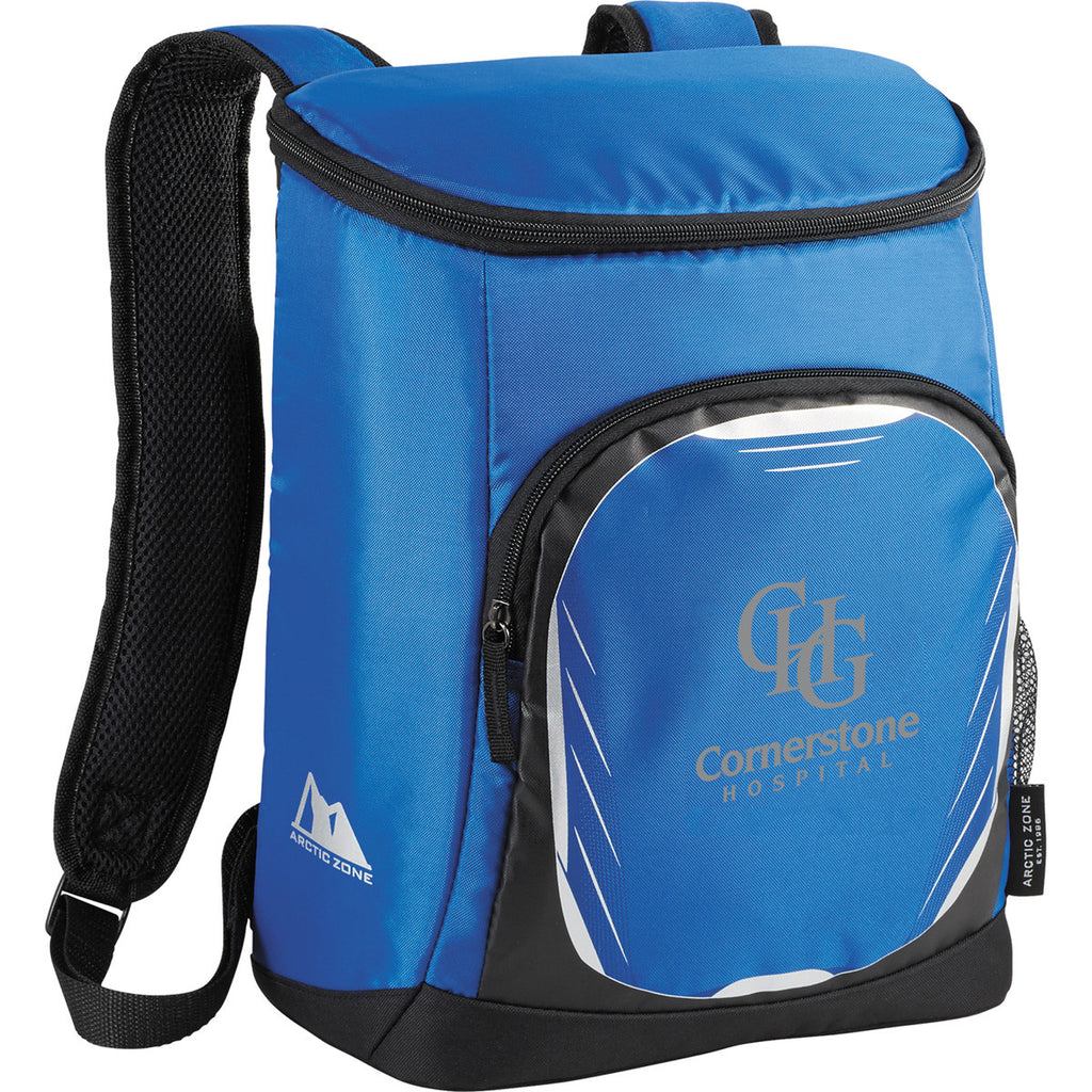 Arctic Zone Royal Blue 18 Can Cooler Backpack